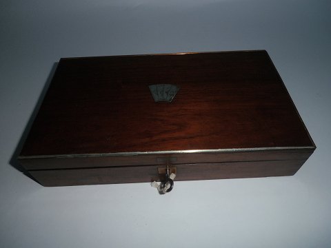 Short Box in mahogany, France approx. 1920