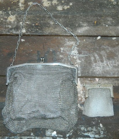 Metal Bag and purse