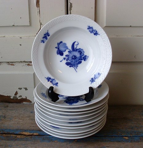 Royal Copenhagen  Blue Flower small soup plate no. 8105
