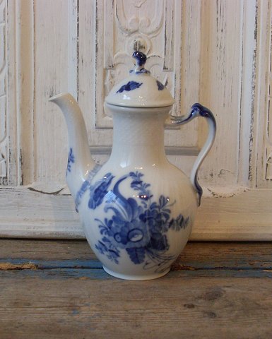 Royal Copenhagen Blue Flower small coffee pot no. 1517