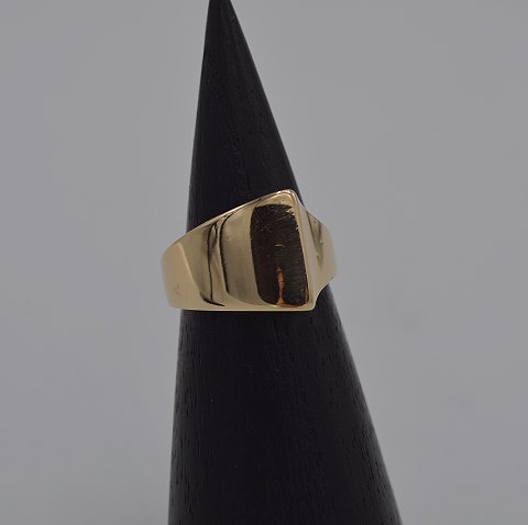 14k guldring. Str. 51