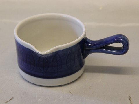 Small Gravybowl with handle ca 6 x 9 cm Oven Proof Blue Koka Rorstrand Sweden