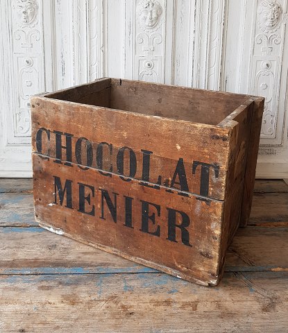 French chocolate box from Paris - "Chocolat Menier"