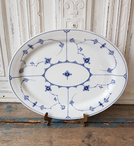 Royal Copenhagen Blue Fluted Plain dish no. 347, 41 cm.
