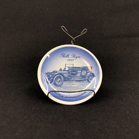 Mini plate with motive of Rolls Royce 1911
