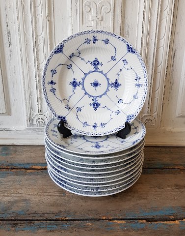 Royal Copenhagen - Blue Fluted Half Lace, dinner plate no. 571 - 25 cm.