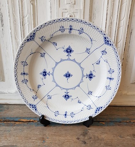 Royal Copenhagen - Blue Fluted Half Lace, dish no. 539 - 33 cm.
