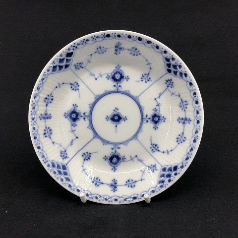 Rare Blue Fluted Halv Lace bowl
