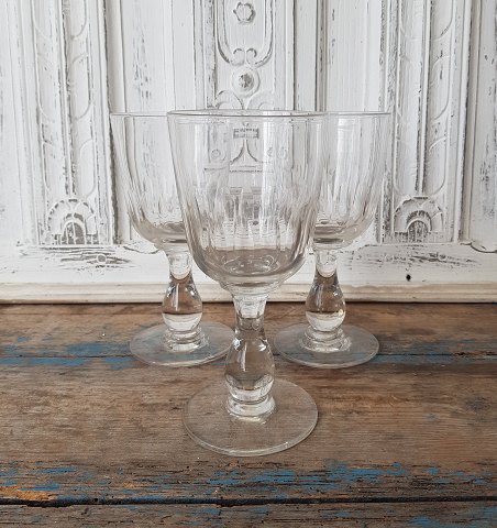 Large antique beer glass