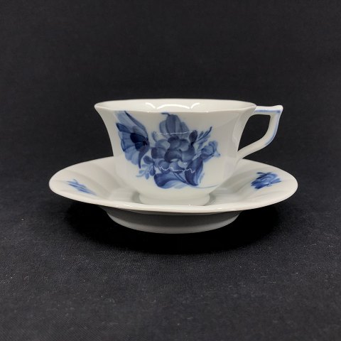Blue Flower Angular coffee cup
