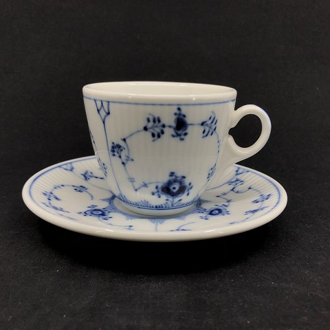Blue Fluted Plain hotel porcelain coffee cup 1/2238.
