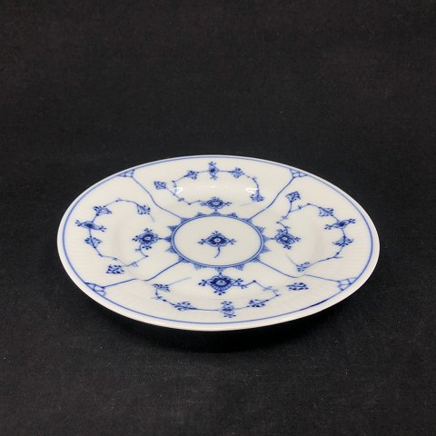 Large Blue Fluted Plain side plate, 17 cm.
