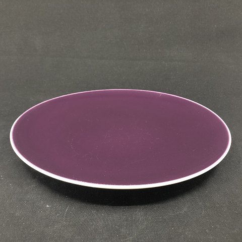 Purple Confetti dinner plate
