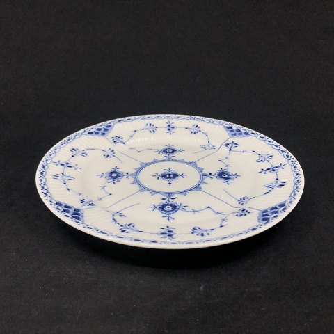 Blue Fluted Half Lace cake plate, 1/652
