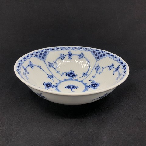 Blue Fluted Half Lace cereal bowl
