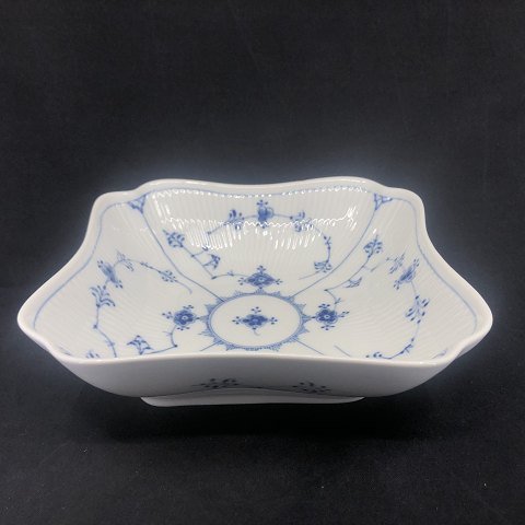 Blue Fluted Plain square bowl