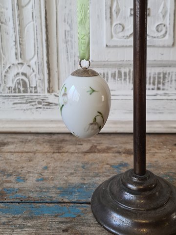 Royal Copenhagen Easter egg decorated with snowdrop