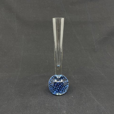 Blue orchid vase