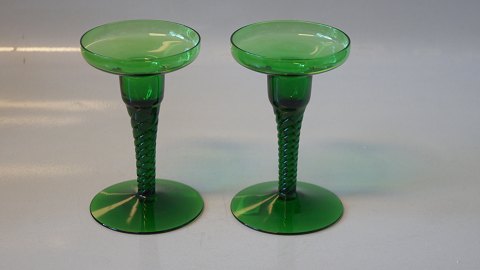 Candlesticks set Holmegaard Amager Glas.
SOLD