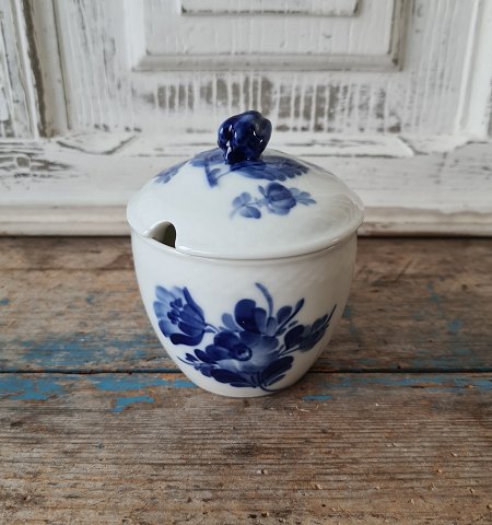 Royal Copenhagen Blue Flower jam jar no. 8283