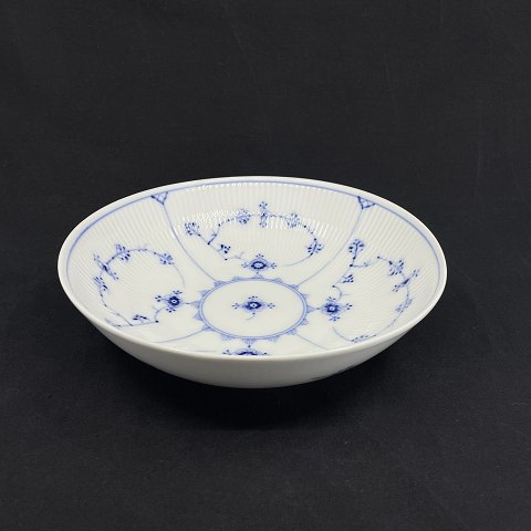 Blue Fluted Plain serving bowl, 1928-1935