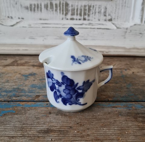 Royal Copenhagen Blue Flower mustard cup no. 8586