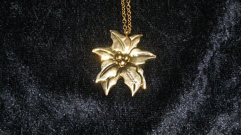 Georg Jensen Year # 2009 Ornament
Motif: Poinsettia flower
Gold plated
SOLD