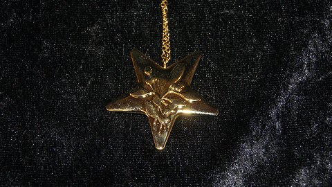 Georg Jensen Year # 2015 Ornament
Motif: Star with mistletoe
Gold plated
SOLD