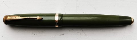 Olive green Parker Duofold fountain pen