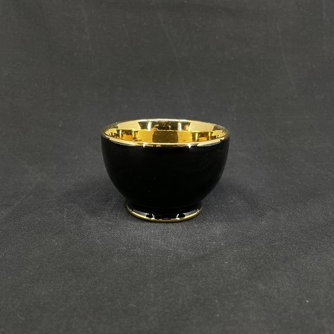 Black Confetti with gold sugar bowl