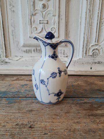 Royal Copenhagen Blue fluted full lace vinegar jug No. 1180