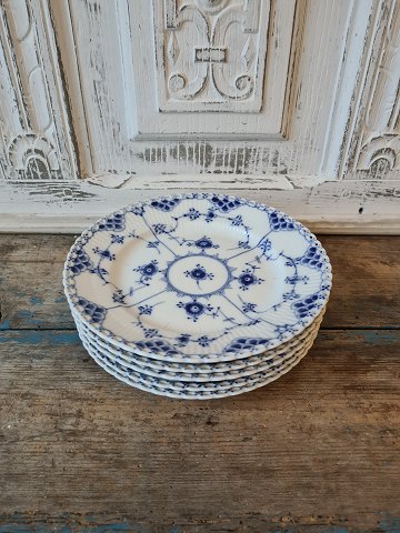 Royal Copenhagen Blue fluted full lace lunch plate No. 1086 - 20 cm.