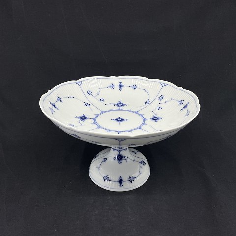 Blue Fluted Plain bowl on foot