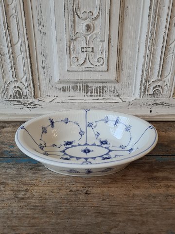 Royal Copenhagen Blue fluted oval bowl no. 2300