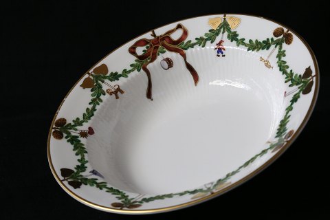 Star fluted Christmas, dessert plate, Royal Copenhagen, Dek no. 603, 1 
assortment
SOLD
