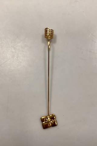 Georg Jensen Golden Christmas Lyseholder - Gave 2000