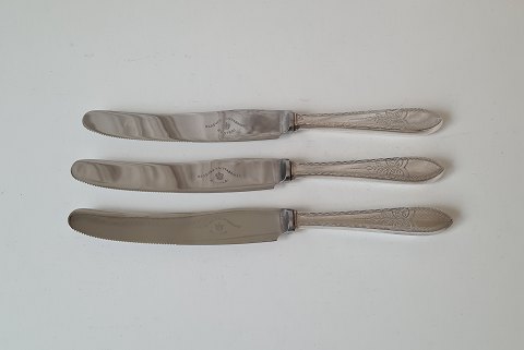 Empire lunch knive in silver plate and steel 21,8 cm.