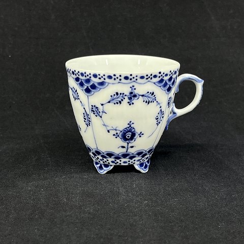 Blue Fluted Full Lace espresso cup, 1/1037.
