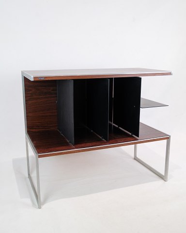 TV-møbel / Sidebord - Jacob Jensen - Bang & Olufsen - Palisander - Aluminium - 
1970s
Flot stand
