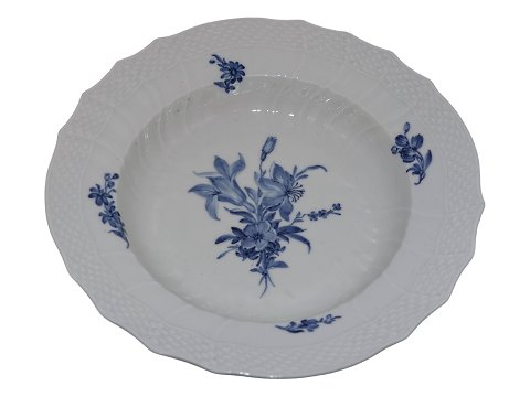 Blå Blomst Svejfet
Dyb tallerken  24,0 cm fra ca. 1800-1830