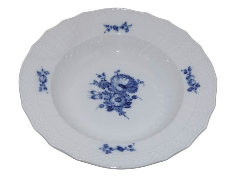 Blå Blomst Svejfet
Dyb tallerken  24,0 cm fra ca. 1830-1850