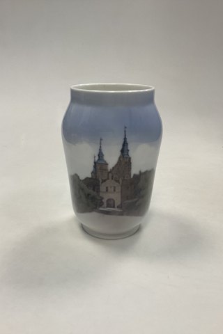 Royal Copenhagen Art Nouveau Vase - Rosenborg Slot No. 4567