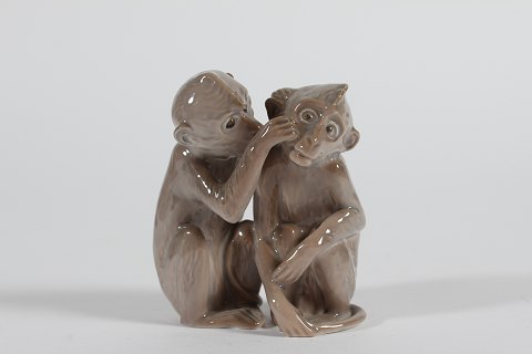Bing & Grøndahl
Ingeborg Plockross Irminger
A monkey couple  no. 1524