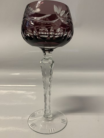 Rømer Glass of Red Wine Eggplant
Height 19.5 cm