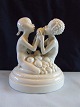 Royal Copenhagen Figur Adam og Eva Blanc de chine No 1997