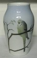 Royal Copenhagen Art Nouveau Vase med undulat No 466/88B