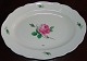 Meissen Porcelæn Serveringsfad med Rose Design