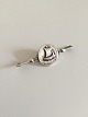 Georg Jensen Sterling Sølv Broche med vikingeskib No 220