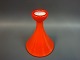 Flower vase palette two-colored red / white from Holmegaard designed by Per 
Lütken height 16 cm many Holmegaards things in stock