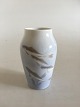 Royal Copenhagen Art Nouveau vase med fisk No 89/88B